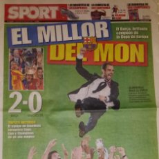 Coleccionismo deportivo: FINAL CHAMPIONS 2009 - FC BARCELONA & MANCHESTER UNITED. Lote 322054673