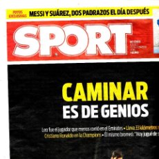 Coleccionismo deportivo: SPORT - CAMINAR ES DE GENIOS. Lote 322055658