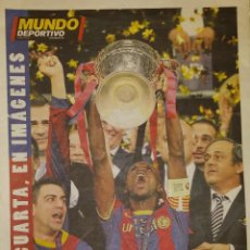 Coleccionismo deportivo: FINAL CHAMPIONS 2011 - FC BARCELONA & MANCHESTER UNITED