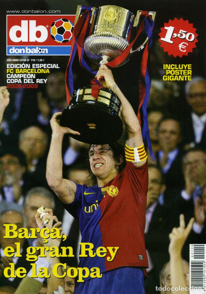 Coleccionismo deportivo: DON BALON - BAR&Ccedil;A EL GRAN REY DE LA COPA (EXTRA N&ordm; 110) - Foto 1