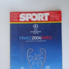 Coleccionismo deportivo: SPORT - SUPLEMENTO ESPECIAL CHAMPIONS LEAGUE 2006. Lote 323275933