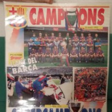 Coleccionismo deportivo: FC BARCELONA - SUPERCAMPIONES 1992. Lote 324215508