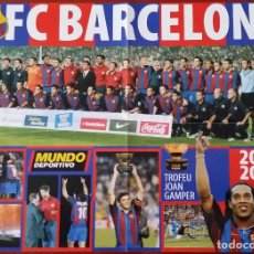 Coleccionismo deportivo: FC BARCELONA - TROFEU JOAN GAMPER 2003. Lote 324215828