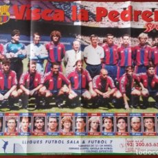 Coleccionismo deportivo: FC BARCELONA - PLANTILLA COPA DE EUROPA 1992