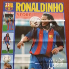 Coleccionismo deportivo: FC BARCELONA - RONALDINHO. Lote 324216938