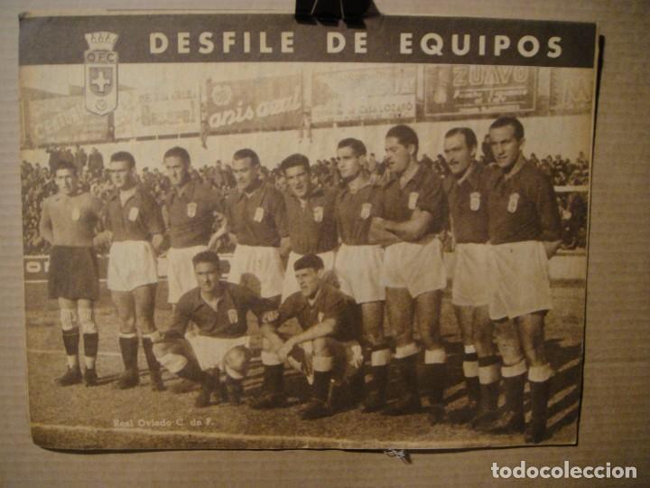 Collezionismo sportivo: marca n&ordm; 266 , 6 de enero de 1948 - la hora del rugby - plantilla del oviedo a plena pagina