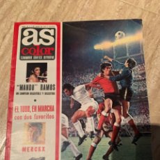 Coleccionismo deportivo: REVISTA AS COLOR N° 59 1972 PÓSTER CENTRAL PEDRO CARRASCO. Lote 325371603