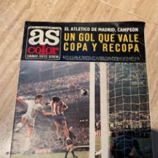 Coleccionismo deportivo: REVISTA AS COLOR N° 60 1972 POSTER CENTRAL GIMNÁSTICO DE TARRAGONA. Lote 325372098