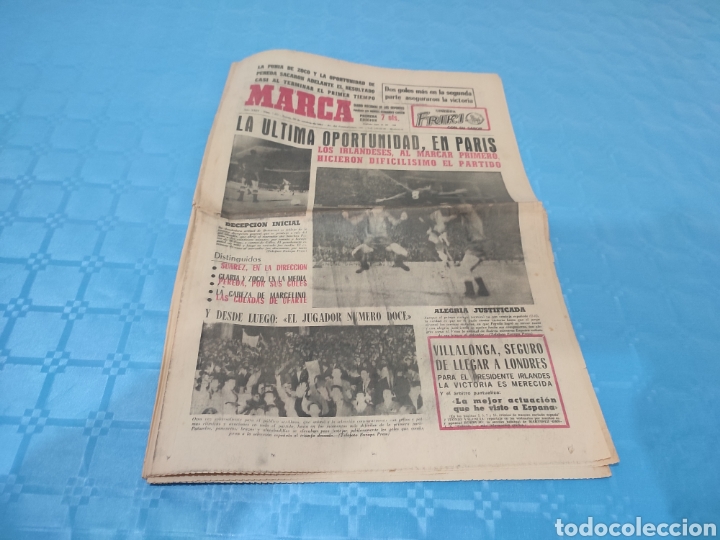 Sammelleidenschaft Sport: 28/10/1965. ESPA&Ntilde;A EIRE.
