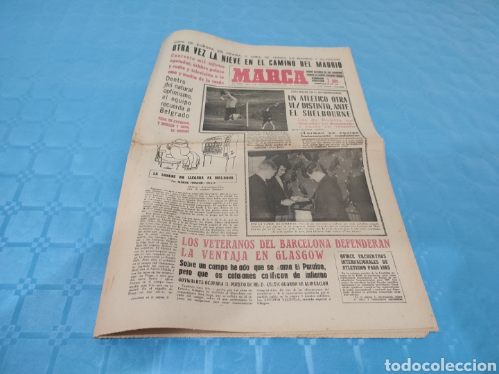 Sammelleidenschaft Sport: 02/12/1964. REAL MADRID CELTIC GLASGOW COPA EUROPA AT MADRID SHELBOURNE COPA FERIAS.