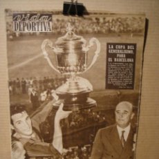 Collezionismo sportivo: VIDA DEPORTIVA Nº 613 - 17 JUNIO 1957 - BARCELONA CAMPEON DE COPA. Lote 325846073