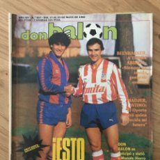 Coleccionismo deportivo: DON BALÓN 657 - POSTER REAL SOCIEDAD - BARÇA - OSASUNA - VALENCIA FINAL COPA EUROPA - RECOPA MALINAS. Lote 325861508