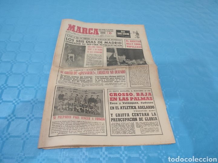 Sammelleidenschaft Sport: 28/10/1966. PE&Ntilde;AROL REAL MADRID INTERCONTINENTAL.