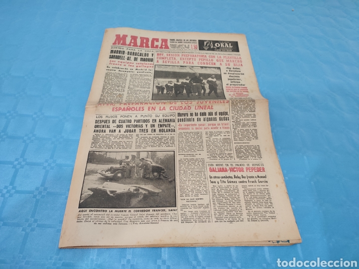 Sammelleidenschaft Sport: 18/03/1960. REAL MADRID BARACALDO SABADELL AT MADRID COPA PANCHO PORTERO REAL MADRID VALENCIA CF, 3