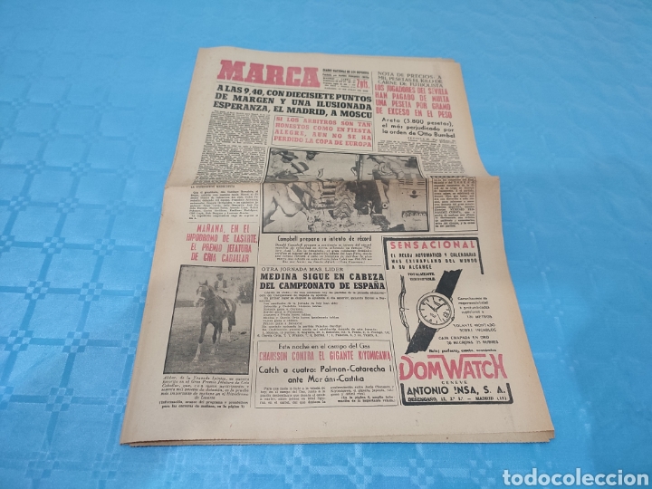 Colecionismo desportivo: 27/07/1963. VALENCIA CF ALMENARA MIGUEL MU&Ntilde;OZ.