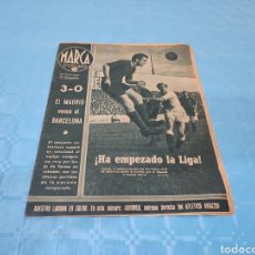 Coleccionismo deportivo: 29/09/1942. REAL MADRID FC BARCELONA AT AVIACIÓN VALENCIA RESTO JORNADA LIGA VÍCTOR DEL CAMPO.