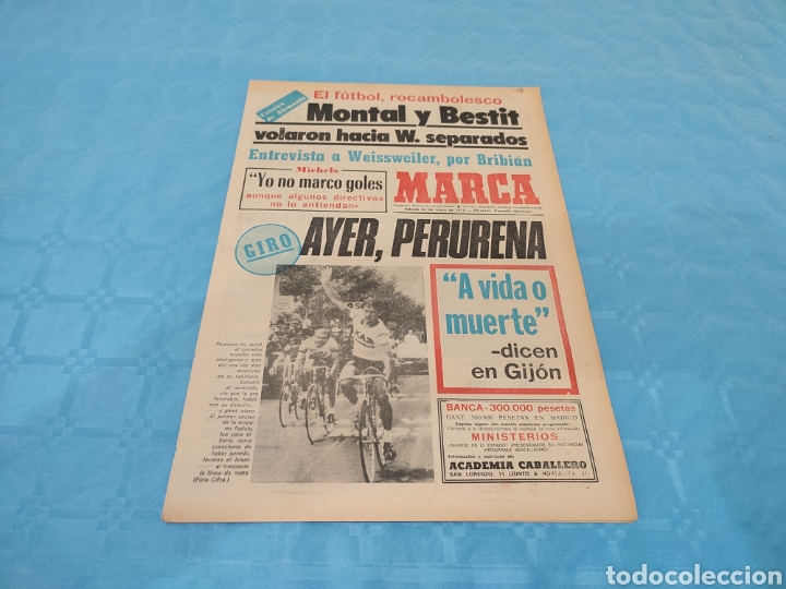 Collezionismo sportivo: 24/05/1975. CICLISMO GIRO H&Eacute;RCULES CF JOS&Eacute; RICO P&Eacute;REZ.