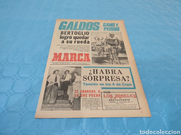 Sammelleidenschaft Sport: 08/06/1975. GALDOS GIRO BALONCESTO ESPA&Ntilde;A BULGARIA BOXEO RODR&Iacute;GUEZ CAL FC BARCELONA RUSKY.