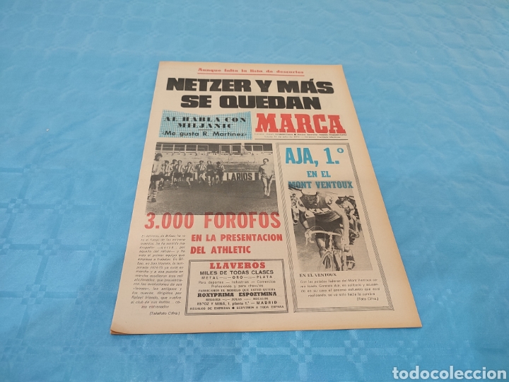 Sammelleidenschaft Sport: 11/07/1974. ESPECIAL HISTORIA FC BARCELONA FUTBOL NETZER.