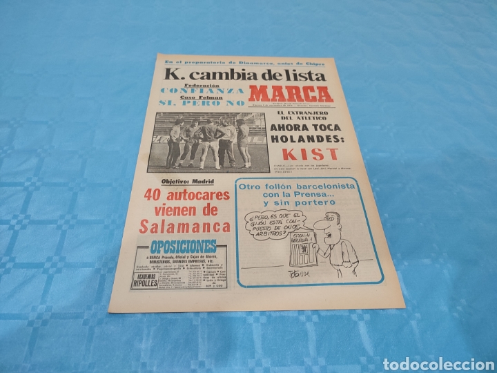 Collectionnisme sportif: 02/11/1979. JORNADA COPA KEMPES VALENCIA CF.