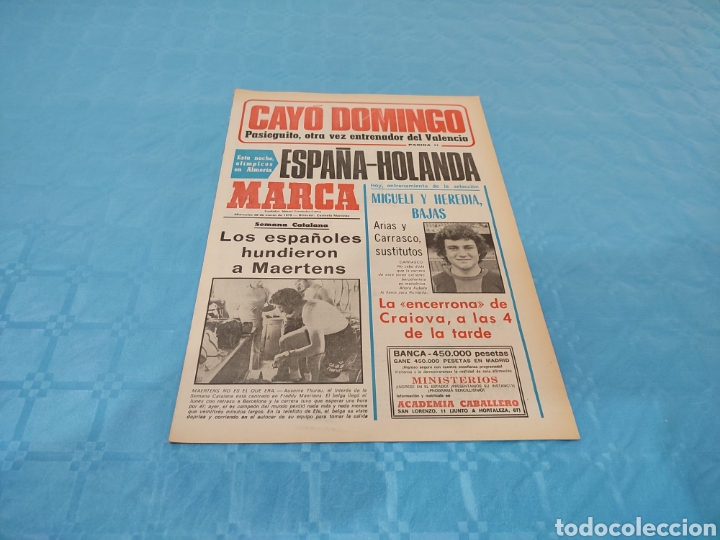 Sammelleidenschaft Sport: 28/03/1979. NATACI&Oacute;N RAM&Oacute;N LAVIN BOXEO MADRAZO.