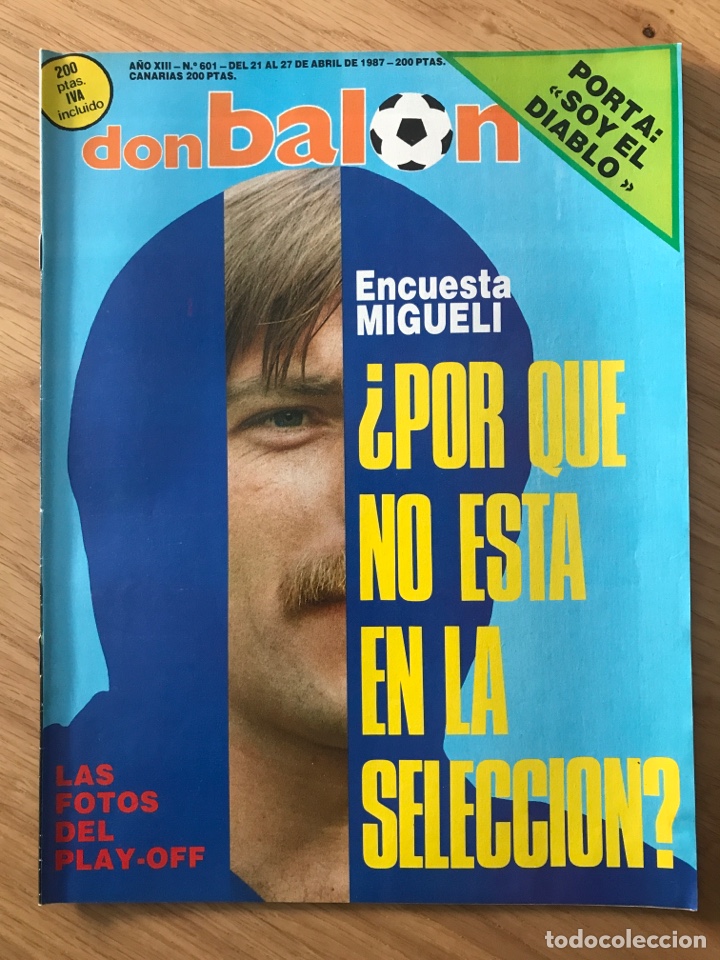 Coleccionismo deportivo: Don bal&oacute;n 601 - Barcelona - Play-off liga - Mallorca - Logro&ntilde;&eacute;s - Madrid - Espanyol