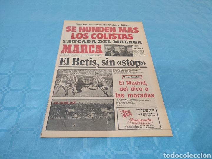 Collezionismo sportivo: 05/04/1976. ELCHE REAL MADRID GRANADA LAS PALMAS RACING H&Eacute;RCULES RESTO JORNADA LIGA.