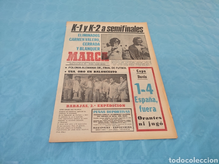 Sports collectibles: 29/07/1976. OLIMPIADAS MONTREAL BALONCESTO FINAL USA YUGOSLAVIA.