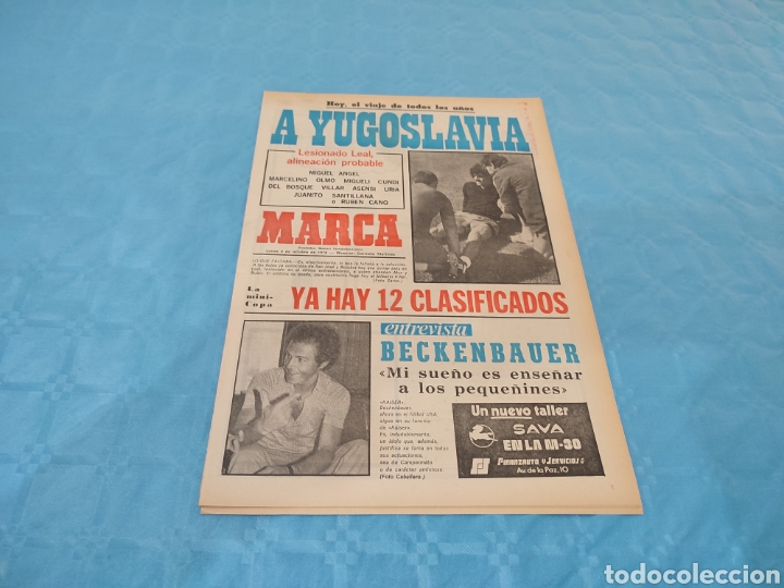 Colecionismo desportivo: 02/10/1978. BALONCESTO R.MADRID CAMPE&Oacute;N ESPA&Ntilde;A YUGOSLAVIA BECKENBAUER COPA ELCHE TORREVIEJA CASTELL&Oacute;