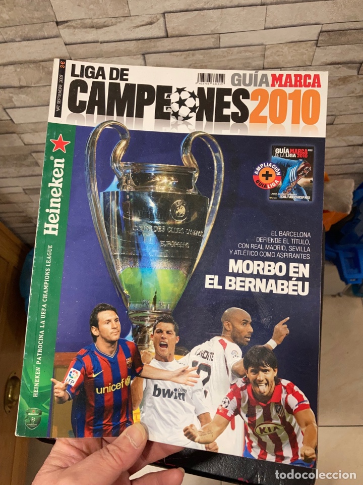 Colecionismo desportivo: Gu&iacute;a liga de campeones 2010