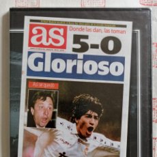 Coleccionismo deportivo: DVD REAL MADRID GLORIOSO 5-0. ENERO 1995 DIARIO AS. Lote 331742218