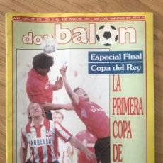 Coleccionismo deportivo: DON BALÓN 819 - POSTER ATLÉTICO CAMPEÓN COPA - ARAGONÉS - CADIZ - VALDERRAMA - COPA AMERICA