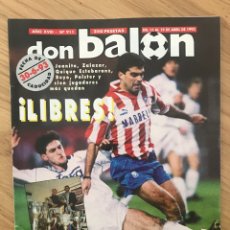Coleccionismo deportivo: DON BALÓN 911 - POSTER OSASUNA - ATLÉTICO - BARCELONA - ESPANYOL - ALAVÉS - COPAS EUROPEAS - PARMA