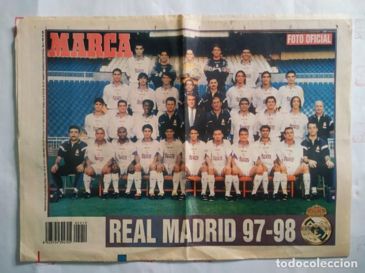 póster real madrid temp. 01/02 85cmx59cm - Compra venta en todocoleccion