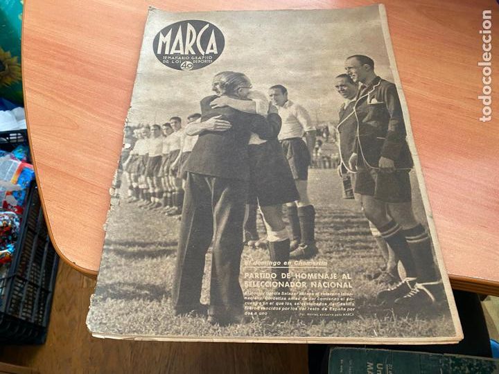 Colecionismo desportivo: MARCA N&ordm; 65 MAYO 1940 HOMENAJE AMADEO GARCIA SALAZAR SELECCIONADOR NACIONAL (AB-4)