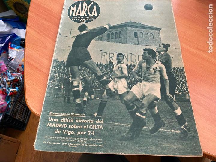 Colecionismo desportivo: MARCA N&ordm; 57 MARZO 1940 MADRID CELTA EN PORTADA (AB-4)