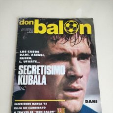 Coleccionismo deportivo: DON BALÓN NUM 121 1978 SECRETISMO KUBALA POSTER SELECCIÓN ESPAÑOLA