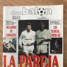 Coleccionismo deportivo: DON BALÓN 697 - POSTER REAL MADRID - BARÇA - CADIZ MÁGICO - ZARAGOZA - SEVILLA - GIL. Lote 340568463