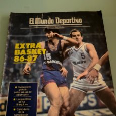 Coleccionismo deportivo: 1989 EXTRA BASKET 86/87 MUNDO DEPORTIVO. Lote 341431653