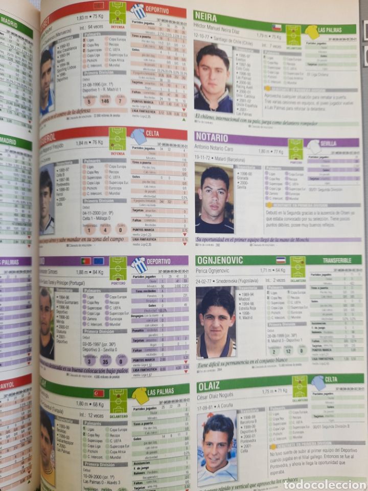 Coleccionismo deportivo: Gu&iacute;a MarcaLiga 2002 - Foto 3