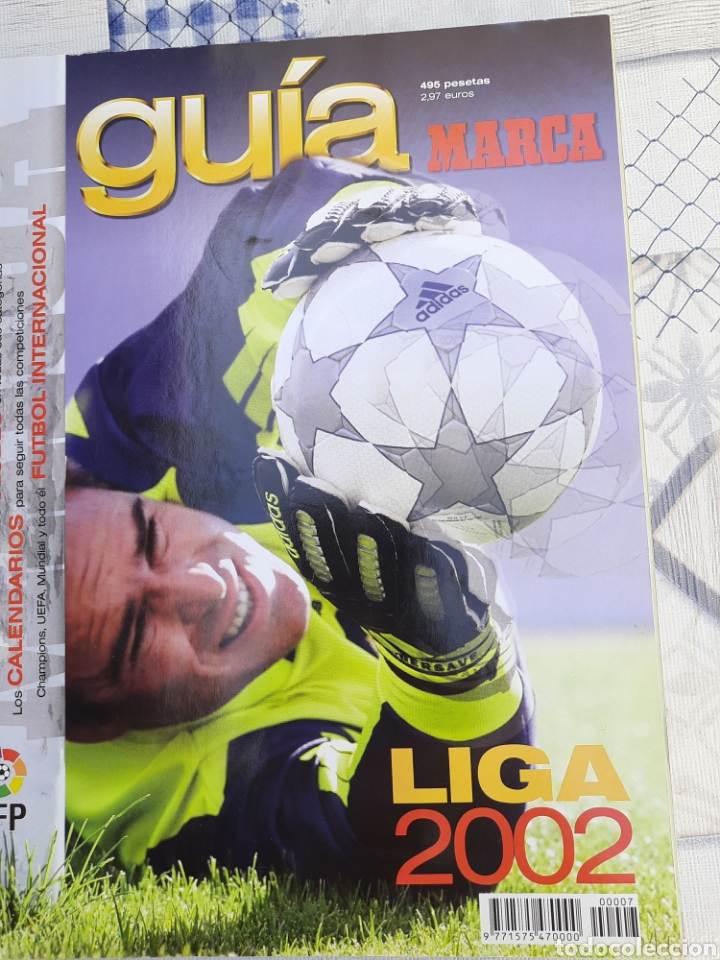 Collezionismo sportivo: Gu&iacute;a MarcaLiga 2002