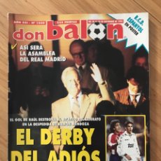Coleccionismo deportivo: DON BALÓN 1049 - POSTER ESPANYOL - REAL MADRID - RINCON - BIERHOFF - ESPAÑA - EURO 96