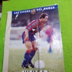 Coleccionismo deportivo: LAS FICHAS DEL BARÇA TEMPORADA 90/91. CUÉLLAR. Lote 344855508