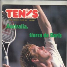 Coleccionismo deportivo: REVISTA TENIS ESPAÑOL Nº 415 AÑO 1991. COPA DAVIS. ANDRE AGASSI. AUSTRALIA TIERRA BORIS BECKER.. Lote 345988728
