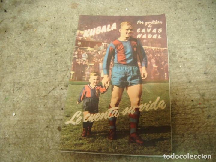 Coleccionismo deportivo: Kubala - Foto 1