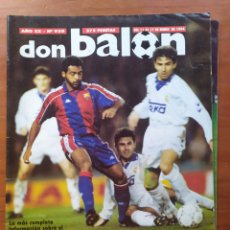 Coleccionismo deportivo: DON BALON N° 950 BARCELONA 5 REAL MADRID 0 JUANELE CÁCERES POSTER ATHLETIC BILBAO. Lote 353513873