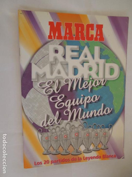 Sammelleidenschaft Sport: MARCA REAL MADRID - EL MEJOR EQUIPO DEL MUNDO - ALBUM SIN LAMINAS
