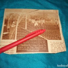 Coleccionismo deportivo: RECORTE : FUTBOL : GOL EN EL ULTIMO MINUTO DE MUÑOZ. MARCA, DCMBRE 1949