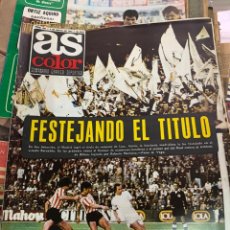 Coleccionismo deportivo: REVISTA AS COLOR NÚMERO 207. REAL MADRID CAMPEÓN LIGA 1975. Lote 355839975