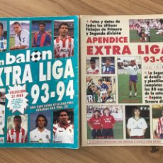 Coleccionismo deportivo: DON BALÓN EXTRA LIGA NÚMERO 24 TEMPORADA 93/94 + APÉNDICE EXTRA LIGA 1993/1994. Lote 356960310